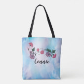 Granny Things, Hummingbird and Flowers Sac fourre- (Dos)