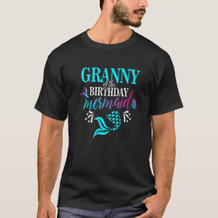 Granny van de familie van de zeemeerminnen t-shirt
