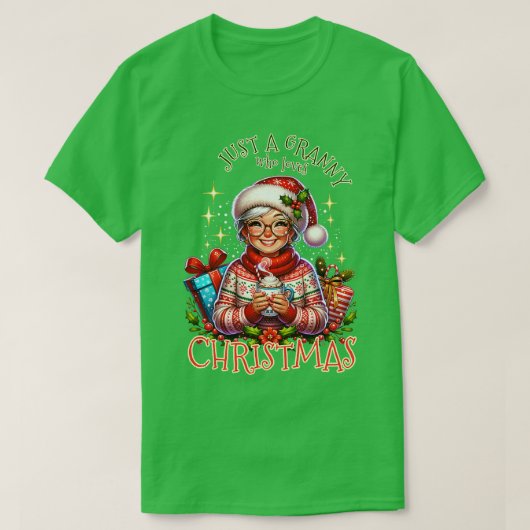 Grannys Christmas TShirt (Design devant)