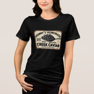 Granny's Creek Kaviaar (Fictie) Tri-Blend Shirt
