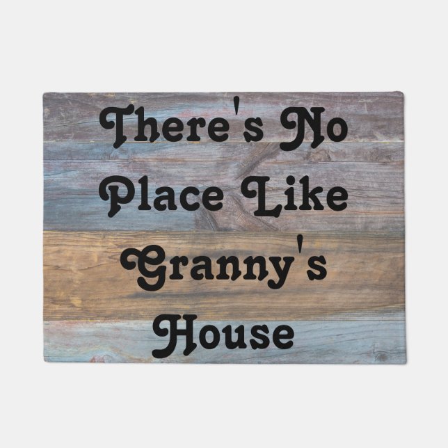 Granny's House Door Mat (Voorkant)