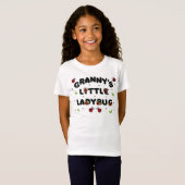 Granny's Little Ladybug - Cute T-shirt (Voorkant volledig)