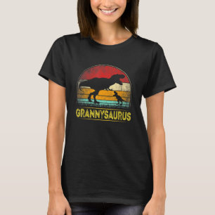 Grannysaurus T rex Dinosaur Granny Saurus Family M T-shirt