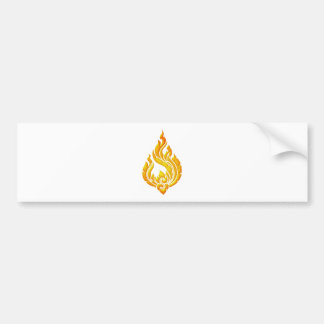Granok Flames Bumpersticker