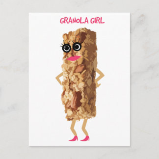 Granola Girl Briefkaart