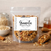 Granola (ou votre formulation) Étiquette Maison Gr