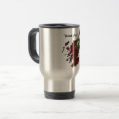 Grant Clan Badge Travel Mug Reisbeker (Voorkant links)