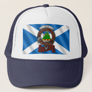 Grant Clan Badge Trucker Hoed Pet