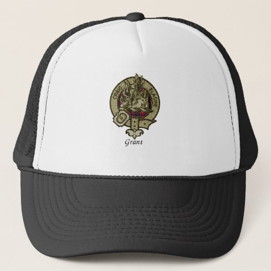 Grant Clan Crest Trucker Pet (Voorkant)