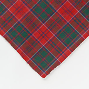 Grant Clan Rood, Groen en Blauw Tartan Fleece Deken