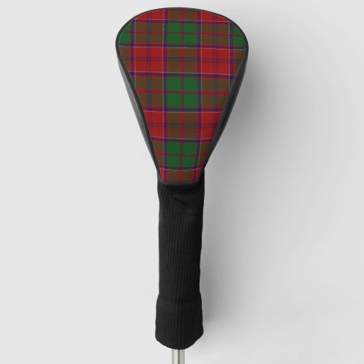 Grant Clan Tartan Scottish Pset Golfheadcover (Voorkant)