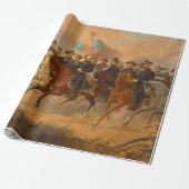 Grant en zijn generaals van Ole Peter Hansen Balli Cadeaupapier (Uitgerold)