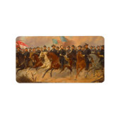 Grant en zijn generaals van Ole Peter Hansen Balli Etiket (Voorkant)