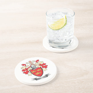 Grant Family Crest Coat of Arms Zandsteen Onderzetter