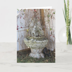 "Grant House Fountain" Carte Get Well Card