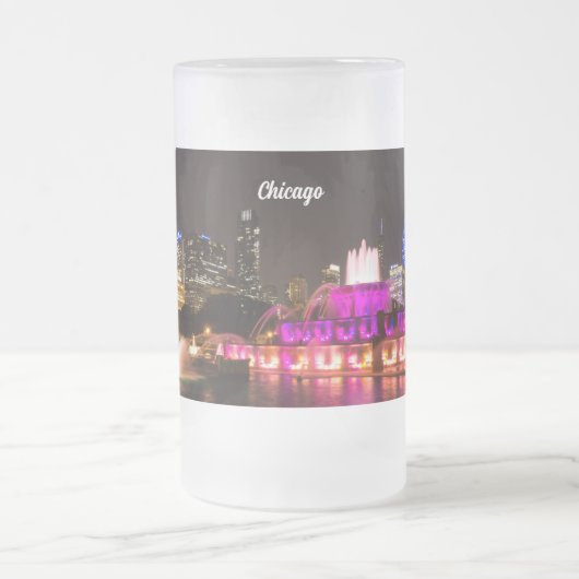 Grant Park Chicago Frosted Mug (Centre)