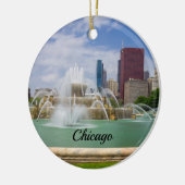 Grant Park City Uitzicht Ornament Souvenir (Links)