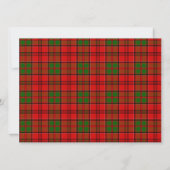 Grant Scottish Faire-part de mariage (Dos)