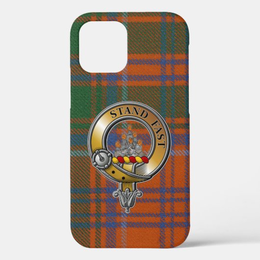 Grant Tartan & Badge Case-Mate iPhone Case (Achterkant)