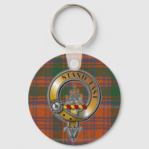Grant Tartan & Badge Sleutelhanger