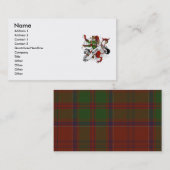 Grant Tartan Lion Visitekaartje (Voorkant / Achterkant)