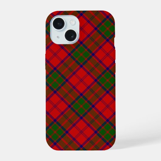 Grant tartan rouge vert plaid (Verso)