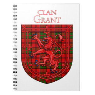 Grant Tartan Scottish Play Lion Rampant Notitieboek
