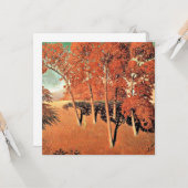 Grant Wood, lenteik Kaart (Voorkant / Achterkant in situ)