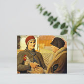 Grant Wood - taxatie, kunstschilderij, Briefkaart (Staand voorkant)