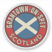 Grantown-on-Spey, Scotland Sticker (Voorkant)