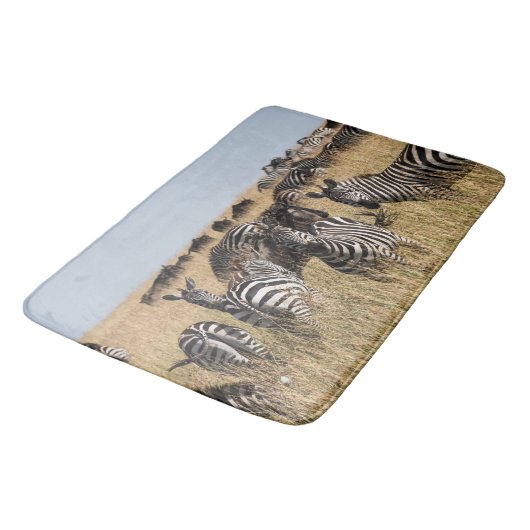 Grant's Zebra Badmat (Gekanteld)