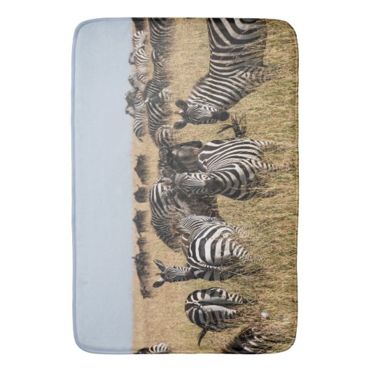 Grant's Zebra Badmat (Voorkant Verticaal)