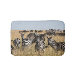 Grant's Zebra Bath Mat