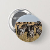 Grant's Zebra Button (Voorkant /achterkant)