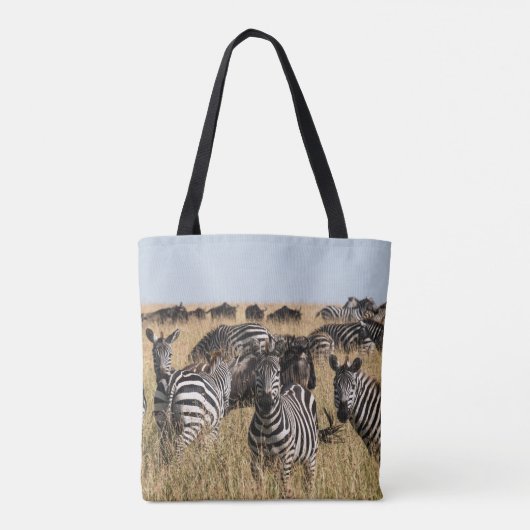 Grant's Zebra Canvas tas (Achterkant)