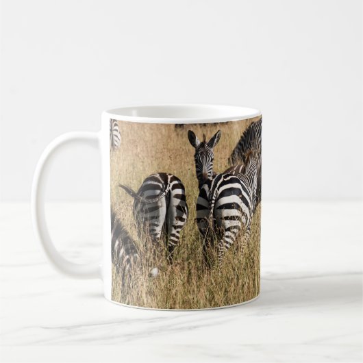 Grant's Zebra Coffee Mug (Gauche)