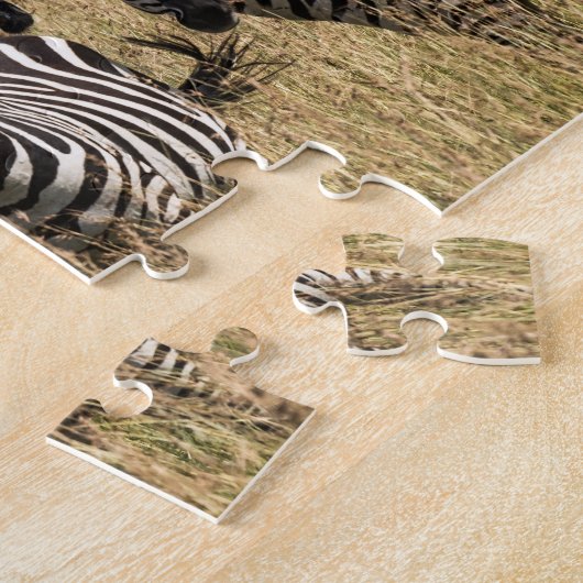 Grant's Zebra Jigzaag Puzzle Legpuzzel (Zijkant)