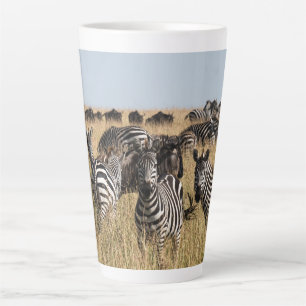 Grant's Zebra Latte Mok