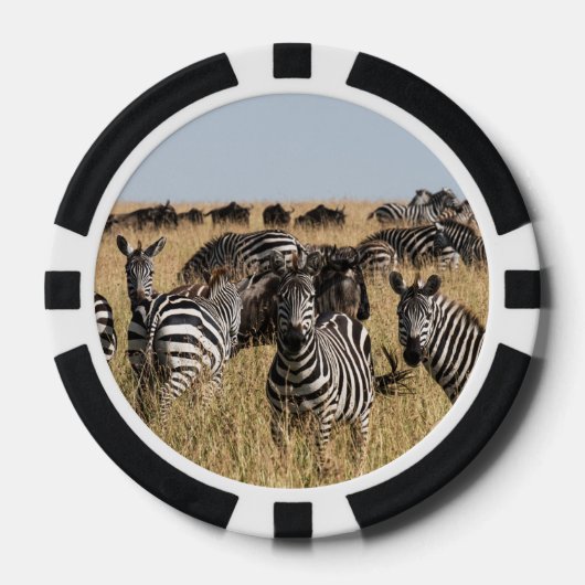 Grant's Zebra Poker Chips (Voorkant)