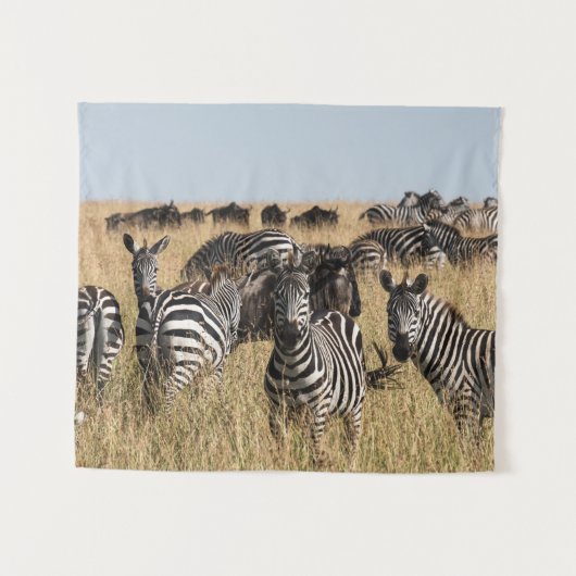 Grant's Zebra Wandkleed (Voorkant (horizontaal))