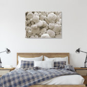 Granulaat van tarwezetmeel canvas afdruk (Insitu (Slaapkamer))