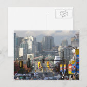 Granville Bridge, Vancouver, BC Briefkaart (Voorkant / Achterkant)