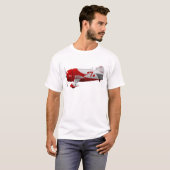 Granville Brothers Vliegtuig "Gee Bee R-1" T-shirt (Voorkant volledig)