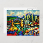 Granville Island Briefkaart (Voorkant / Achterkant)