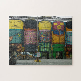 Granville Island Silos Legpuzzel