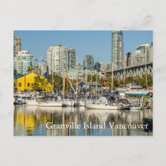 Granville Island Vancouver BC Briefkaart