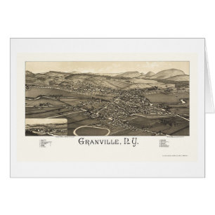 Granville, NY Panoramic Map - 1886