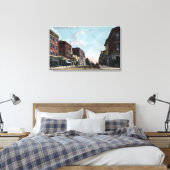 Granville Street Uitzicht Canvas Afdruk (Insitu (Slaapkamer))