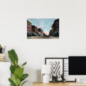 Granville Street Uitzicht Poster (Thuiskantoor)