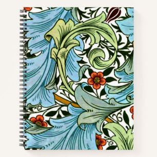 Granville, vintage William Morris motief, Notitieboek
